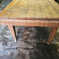 Tavolo da lavoro in legno 84x160