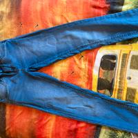 jeans skinny blu push up