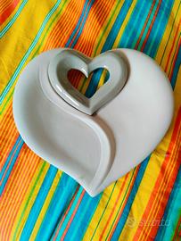 Soprammobile a forma di cuore