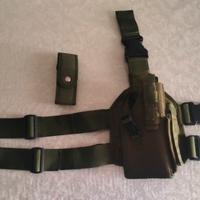 Fondina con porta caricatore + porta caricatore 