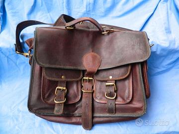 Borsa studio portadocumenti in vera pelle