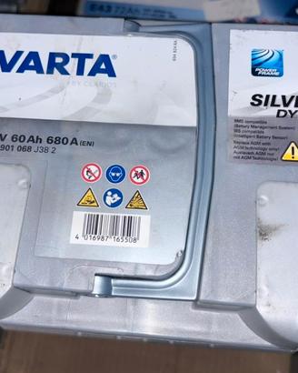 Batteria x auto VARTA 60ah
