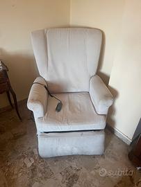 Poltrona elettrica reclinabile