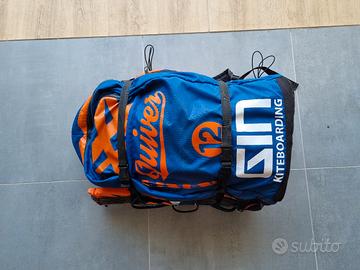 vela e barra 12 kite surf