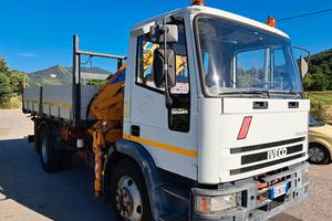 IVECO EUROCARGO 120 E18 K TIPPER GRU RIBALTABILE