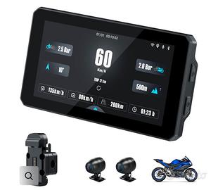Monitor CarPlay moto dashcam