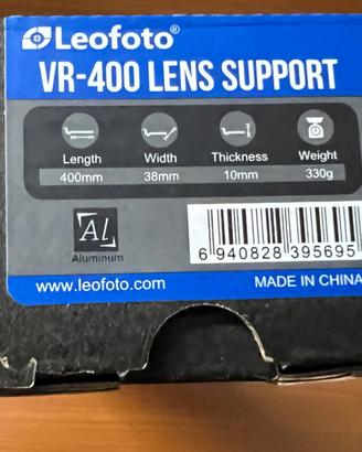 LEOFOTO VR-400 SUPPORTO LENTE