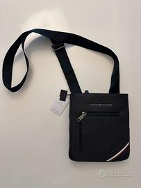 Borsa tracolla unisex Tommy Hilfiger blu scuro