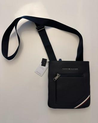 Borsa tracolla unisex Tommy Hilfiger blu scuro