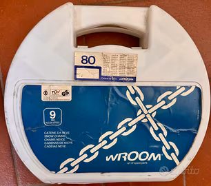 Catene da Neve WROOM Gruppo 80 - 9mm - NUOVE