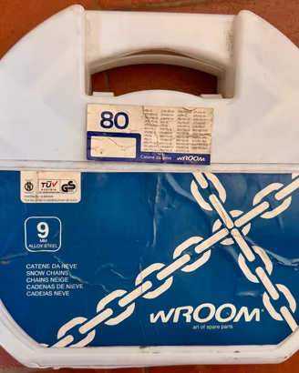 Catene da Neve WROOM Gruppo 80 - 9mm - NUOVE