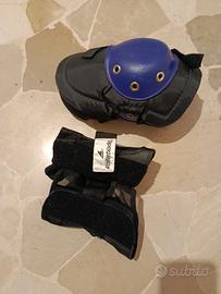 Ginocchiere e polsiere per roller e skate
