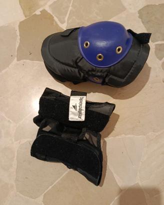Ginocchiere e polsiere per roller e skate