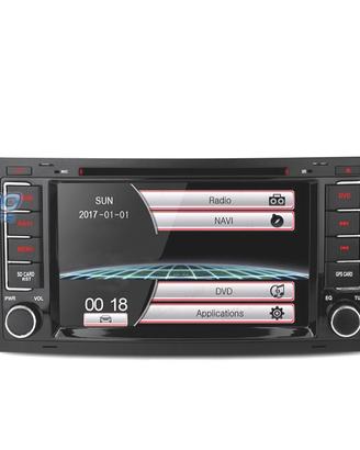 RADIO NAVIGATORE 7" PER VOLKSWAGEN VW TOUAREG T5 