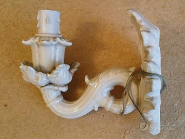 Ceramica Bassano applique tipo candelabro