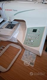 ricamatrice singer futura ce 350 e macchina cucito
