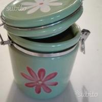 VASO in ceramica decorato