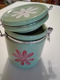 VASO in ceramica decorato