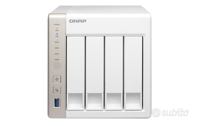 NAS QNAP TS-451 + 8GB +3 HDD 8TB RED + 1 SSD 120GB
