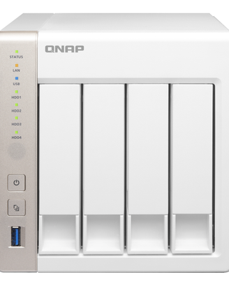NAS QNAP TS-451 + 8GB +3 HDD 8TB RED + 1 SSD 120GB