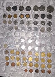Lotto collezione monete miste d'epoca.