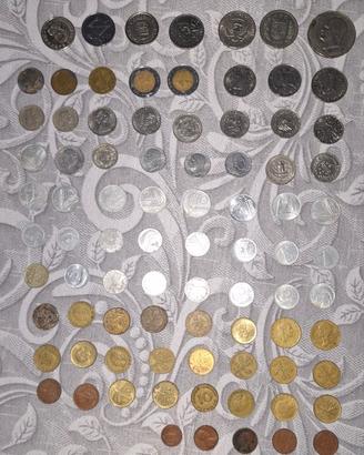 Lotto collezione monete miste d'epoca.
