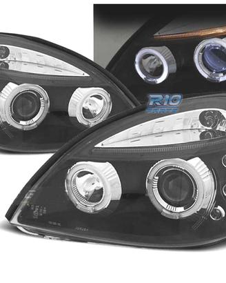 FARI PER RENAULT CLIO 01-05 ANGEL EYES FONDO CCFL 