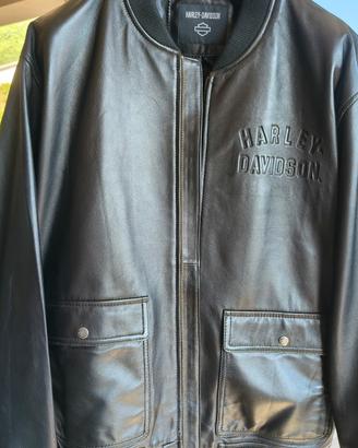 giacca in pelle originale Harley Davidson xxl