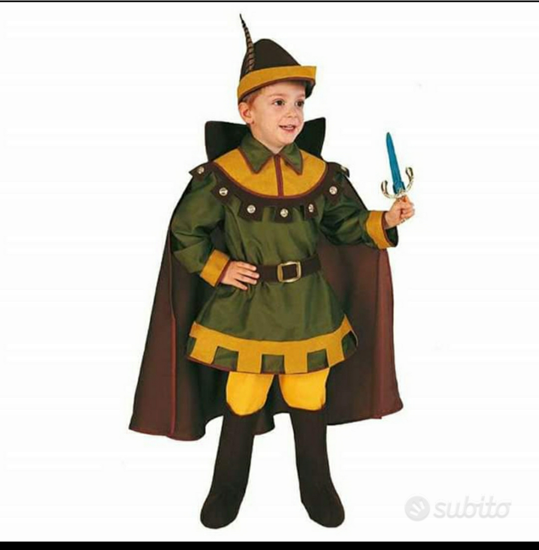 Costume carnevale Bambino Robin Hood Peter Pan