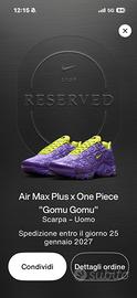 Nike one piece gomu gomu