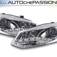 Fanali anteriori DAYLINE cromati led per VW POLO 6