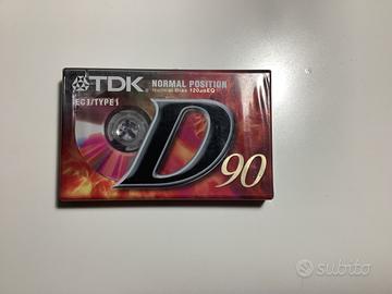 audiocassetta TDK D90