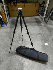 Treppiedi Manfrotto 190 XPR0B + custodia Manfrotto