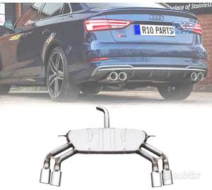 SILENZIATORE DI SCARICO AUDI A3 S LINE SEDAN 13-20