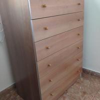 Cassettiera 6 cassetti 