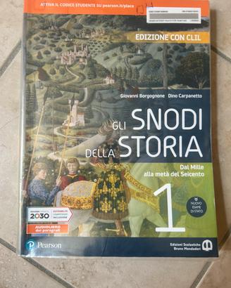 Libro “gli snodi della storia” 3º anno di liceo