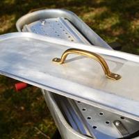 Pentola Pescera Professionale Albergo 60cm, Ottone