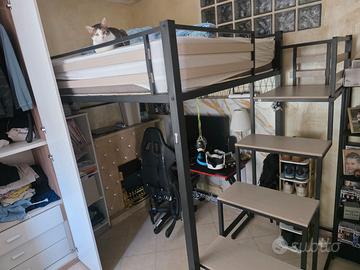 Letto in ferro battuto