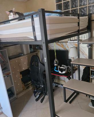 Letto in ferro battuto