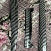 Spoiler universale auto carbonio lucido