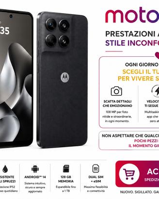 🔥Motorola G47 nuovo, con Moto l’AI, fotocam 108mpx