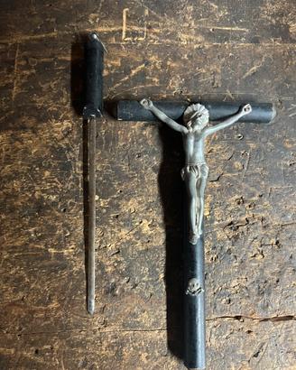 Crocifisso Antico fine 800