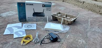 Modem Router D-Link DSL-2750B Wireless N300 ADSL2+