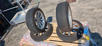 Cerchi Lega GOMMATI Winter maggiorate Smart W450