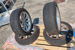 Cerchi Lega GOMMATI Winter maggiorate Smart W450