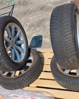 Cerchi Lega GOMMATI Winter maggiorate Smart W450