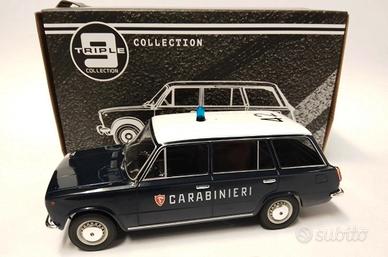 Fiat 124 familiare Carabinieri 1/18