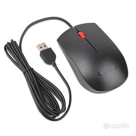 Lenovo Essential Cablato Mouse - Black