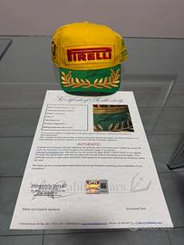 Cappello Lando Norris Brasile 2025 con COA
