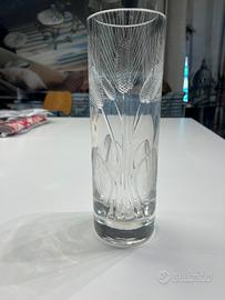 Vaso cristallo molato